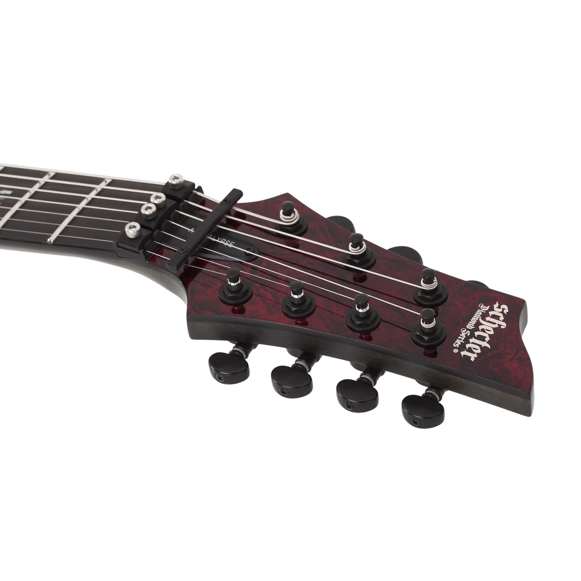 Schecter C-7 FR S Apocalypse Red Reign Guitarra Eléctrica 7 cuerdas