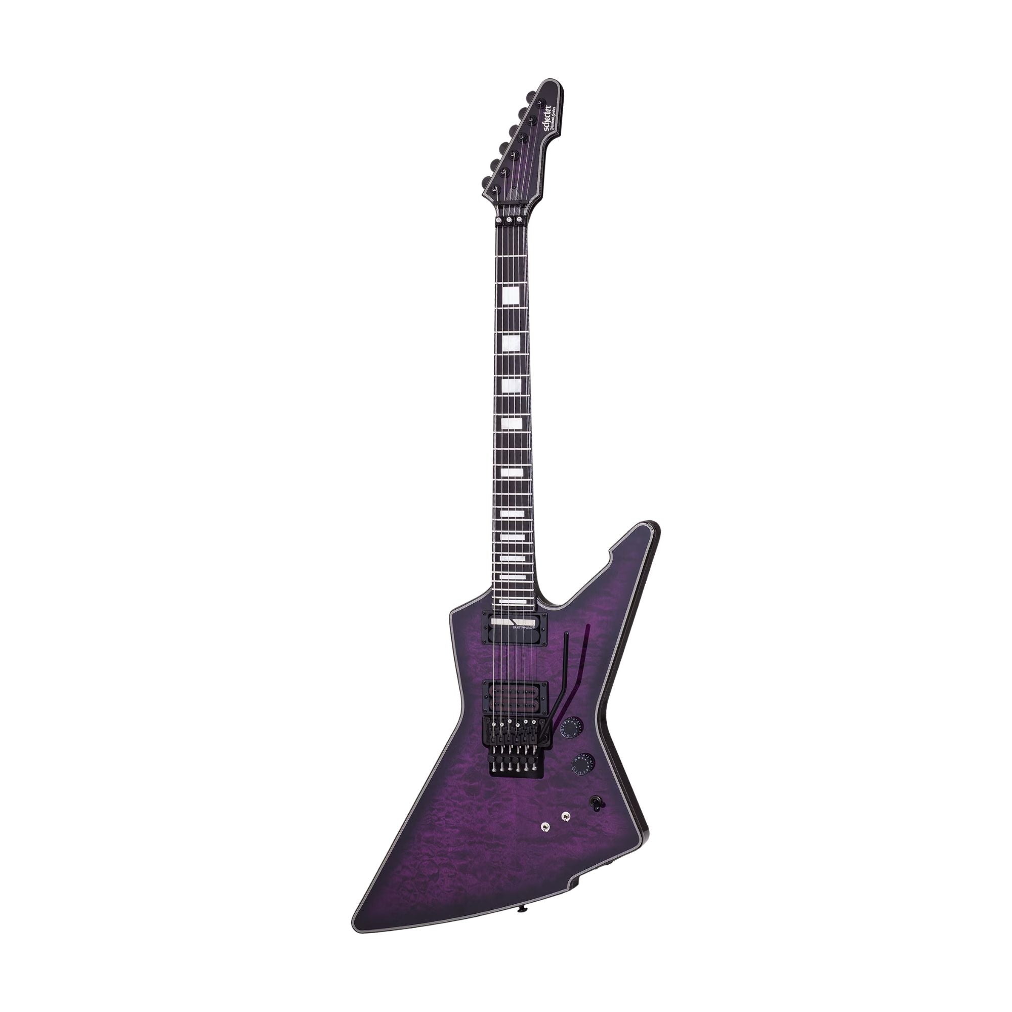 Schecter E-1 FR S Special Edition Trans Purple Burst (TPB) Guitarra Eléctrica 6 cuerdas