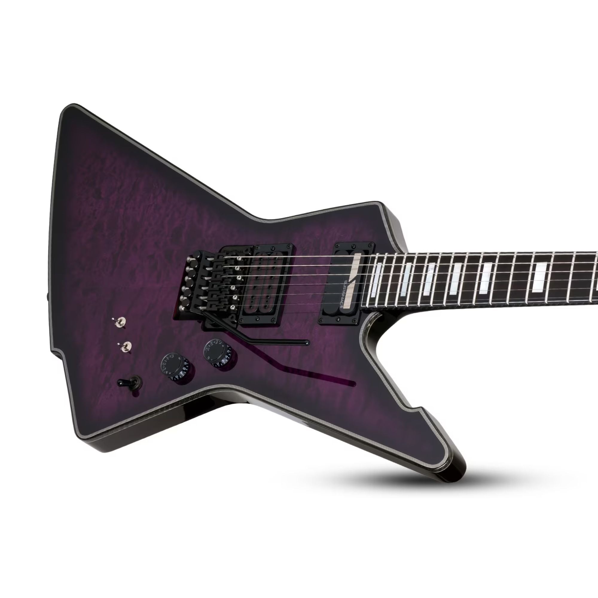 Schecter E-1 FR S Special Edition Trans Purple Burst (TPB) Guitarra Eléctrica 6 cuerdas