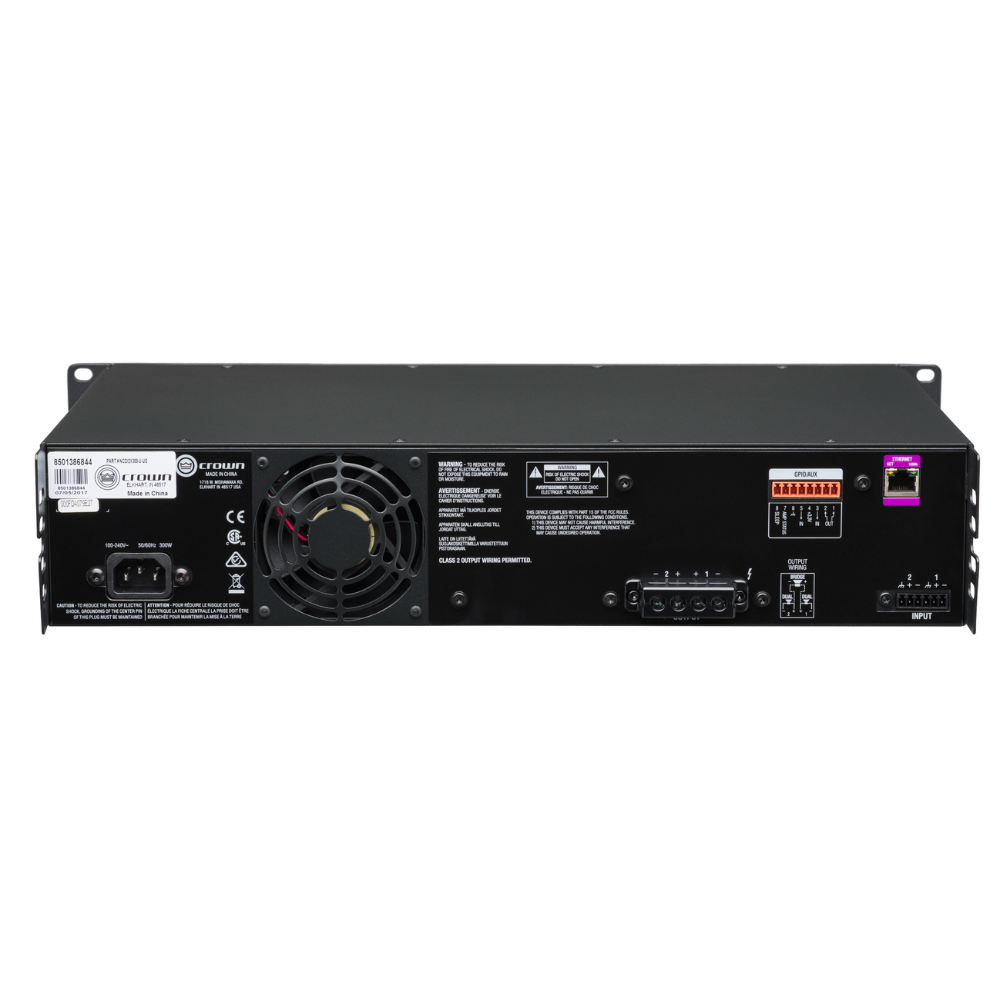 Crown CDI2X300U Amplificador de Potencia 2 canales