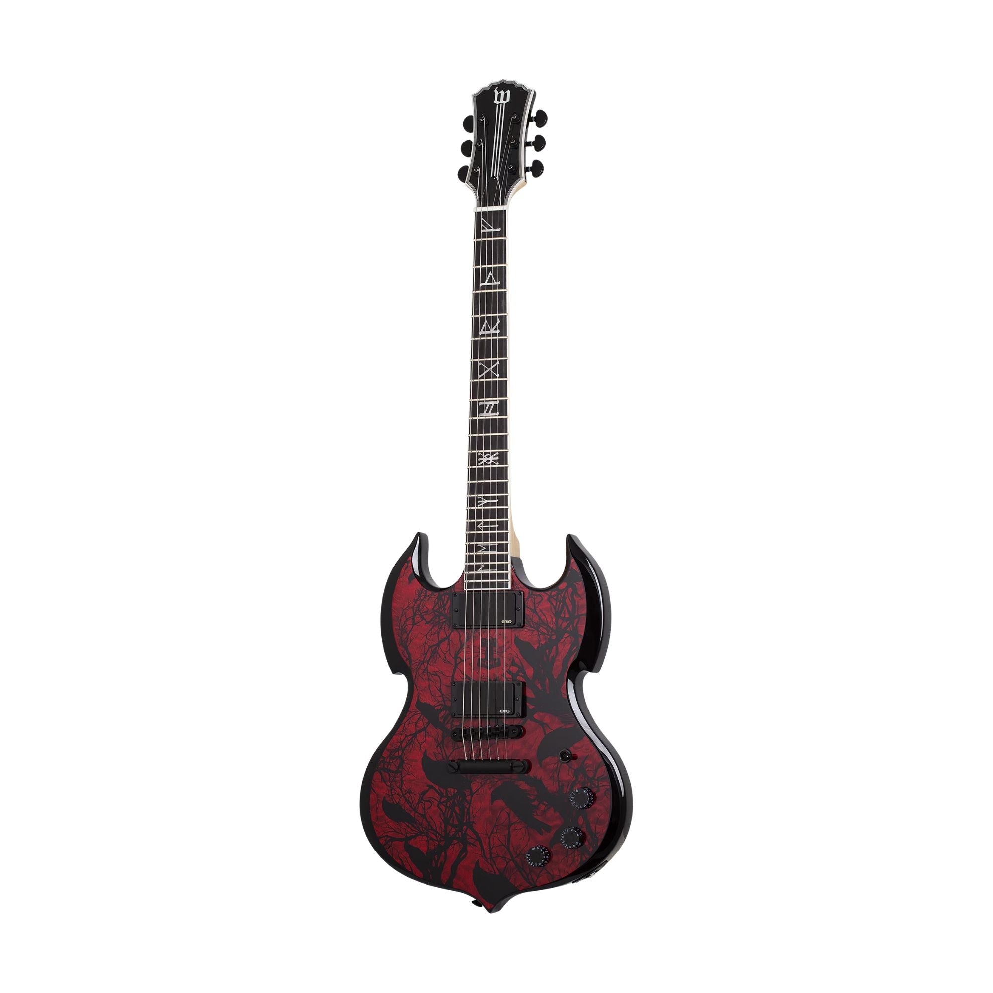 Schecter Barbarian Blood Raven Guitarra Eléctrica 6 cuerdas