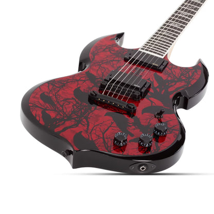 Schecter Barbarian Blood Raven Guitarra Eléctrica 6 cuerdas