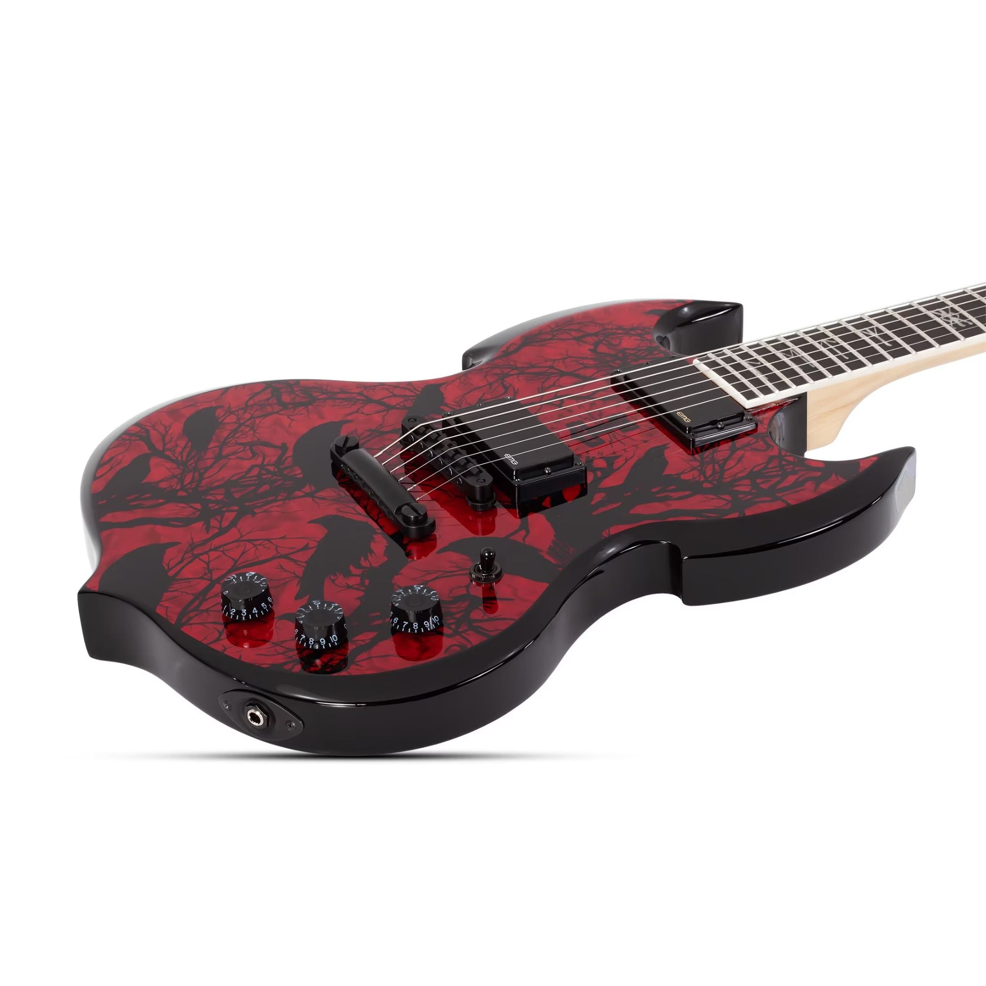 Schecter Barbarian Blood Raven Guitarra Eléctrica 6 cuerdas