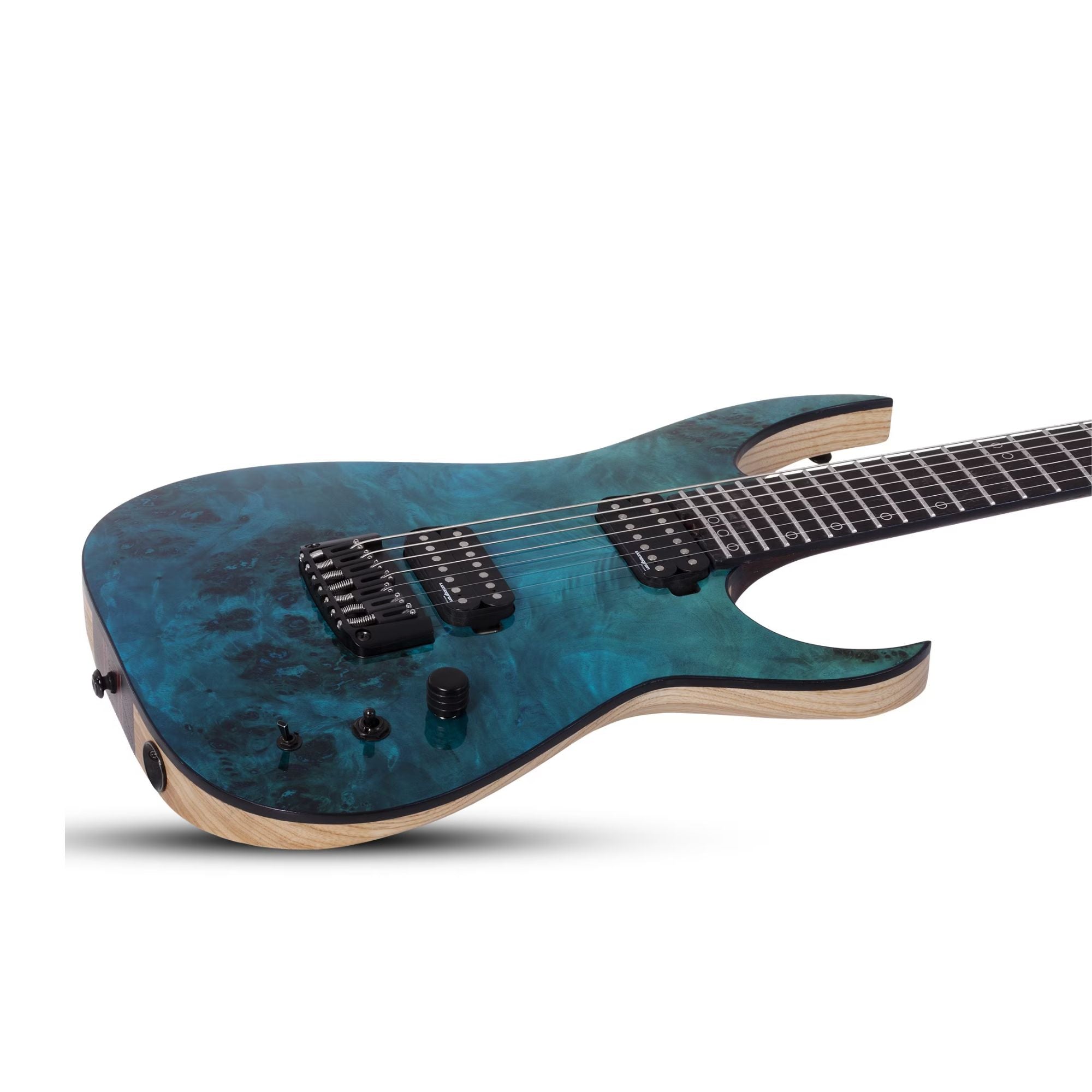 Schecter Keith Merrow KM-7 MK-III Artist L Lagoon Fade Guitarra