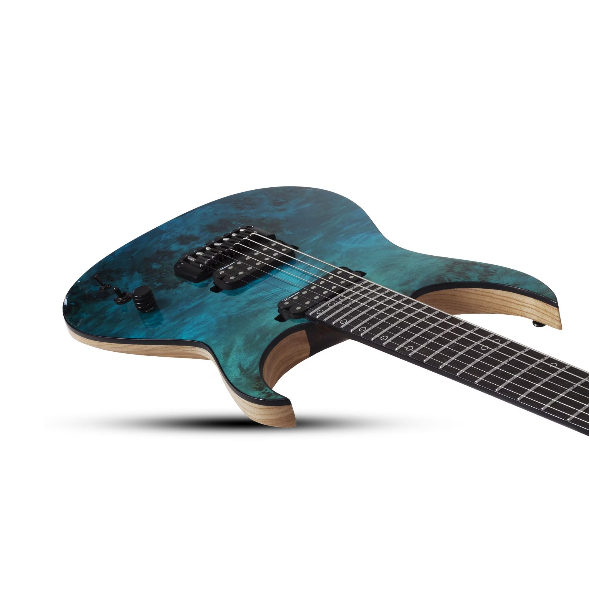 Schecter Keith Merrow KM-7 MK-III Artist L Lagoon Fade Guitarra Eléctrica 7 cuerdas