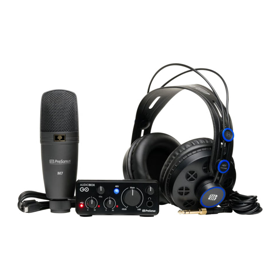 PreSonus AudioBox GO Creator Pack Home Studio