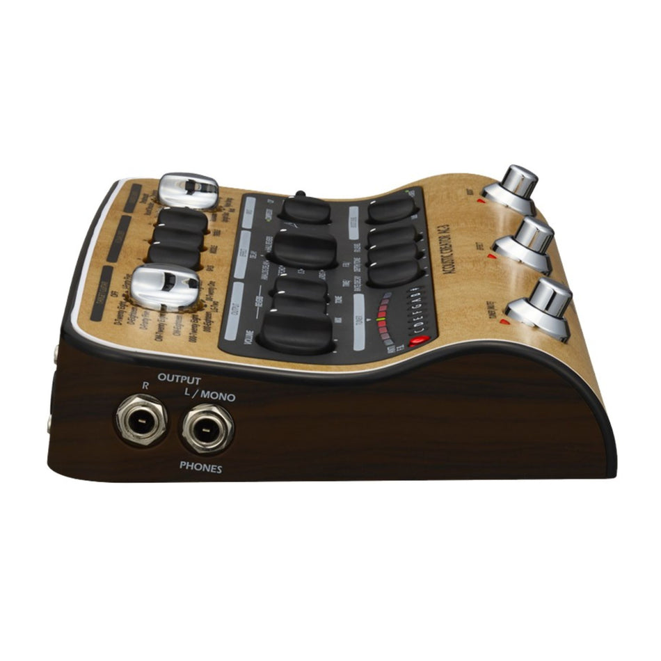 Zoom AC-3 Pedalera Multiefecto Guitarra Electroacústica