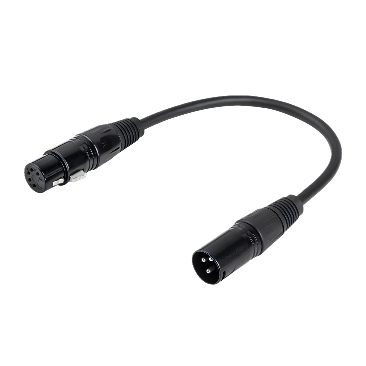 Eastman Cable Adaptador DMX Hembra 5 a 3 pines Macho