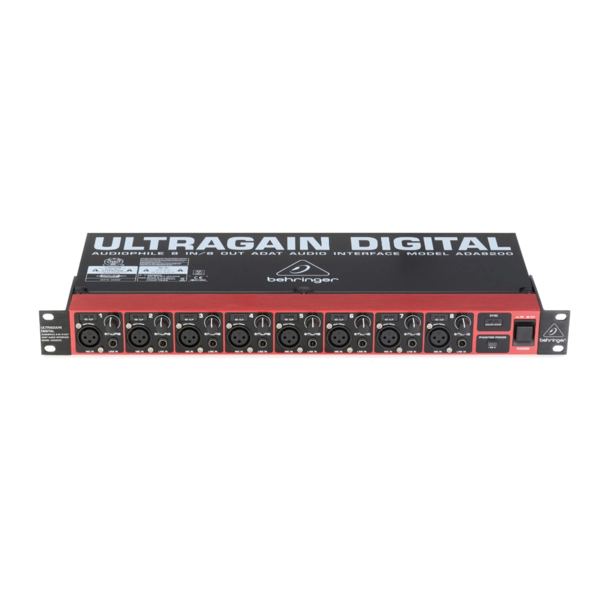 Behringer ADA8200 Preamplificador de Micrófono 8 canales