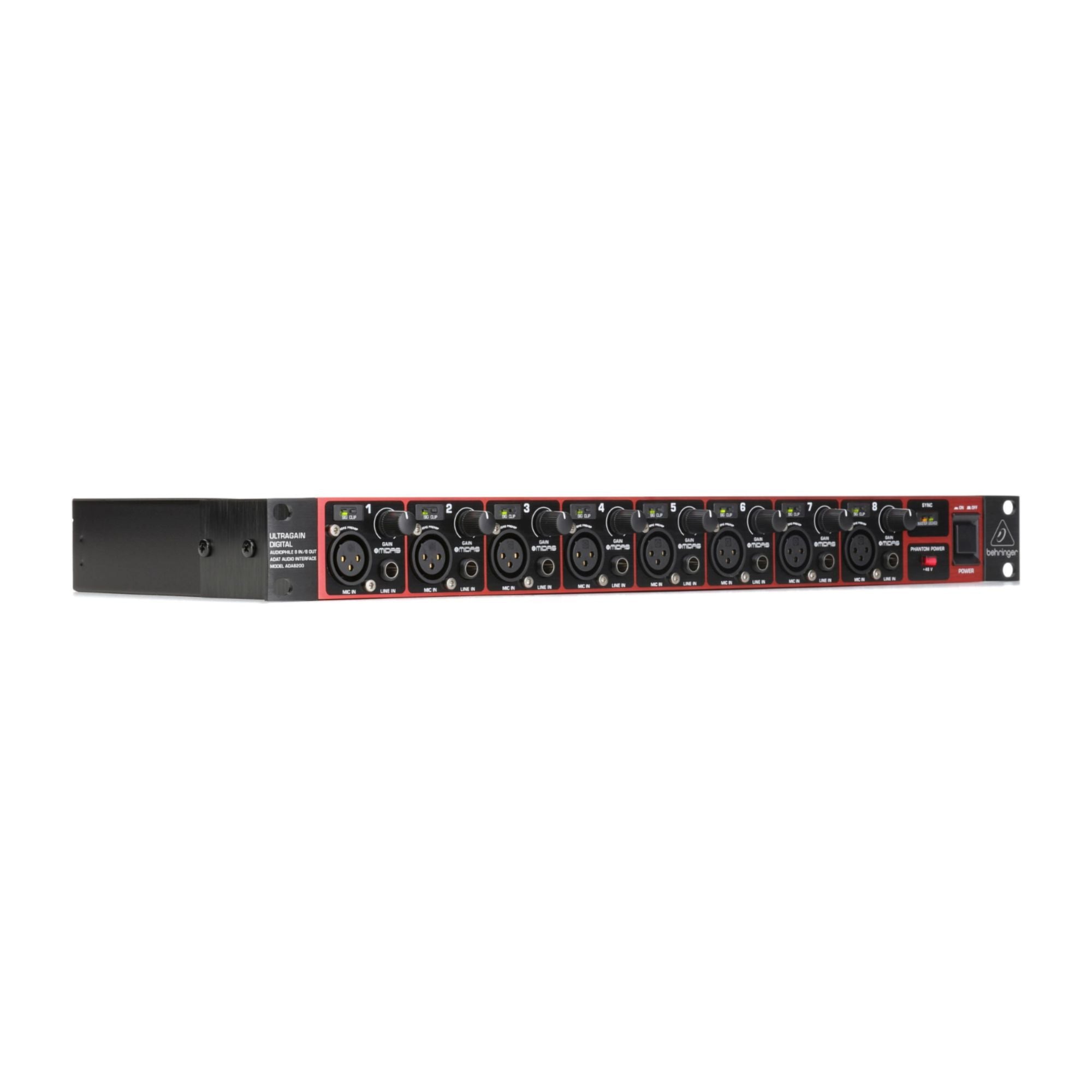 Behringer ADA8200 Preamplificador de Micrófono 8 canales