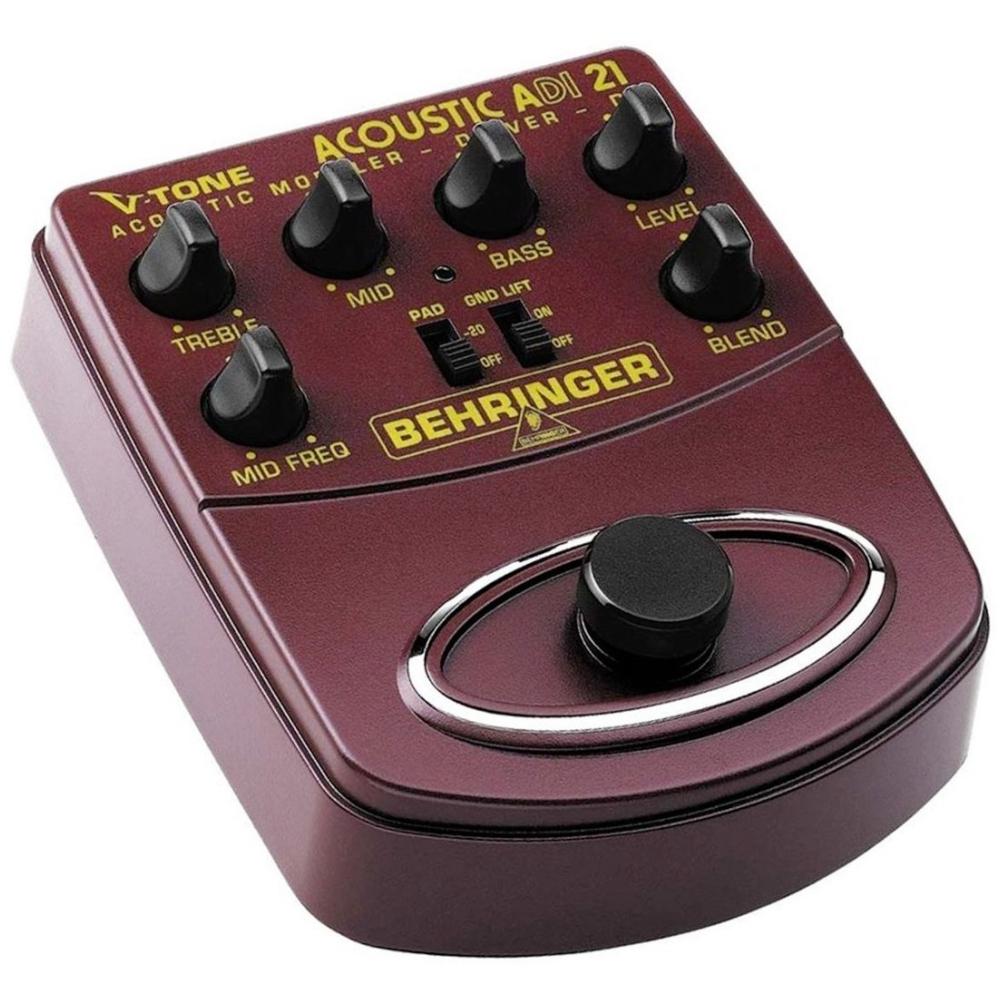 Behringer ADI21 Pedal Emulador Guitarra Acústica
