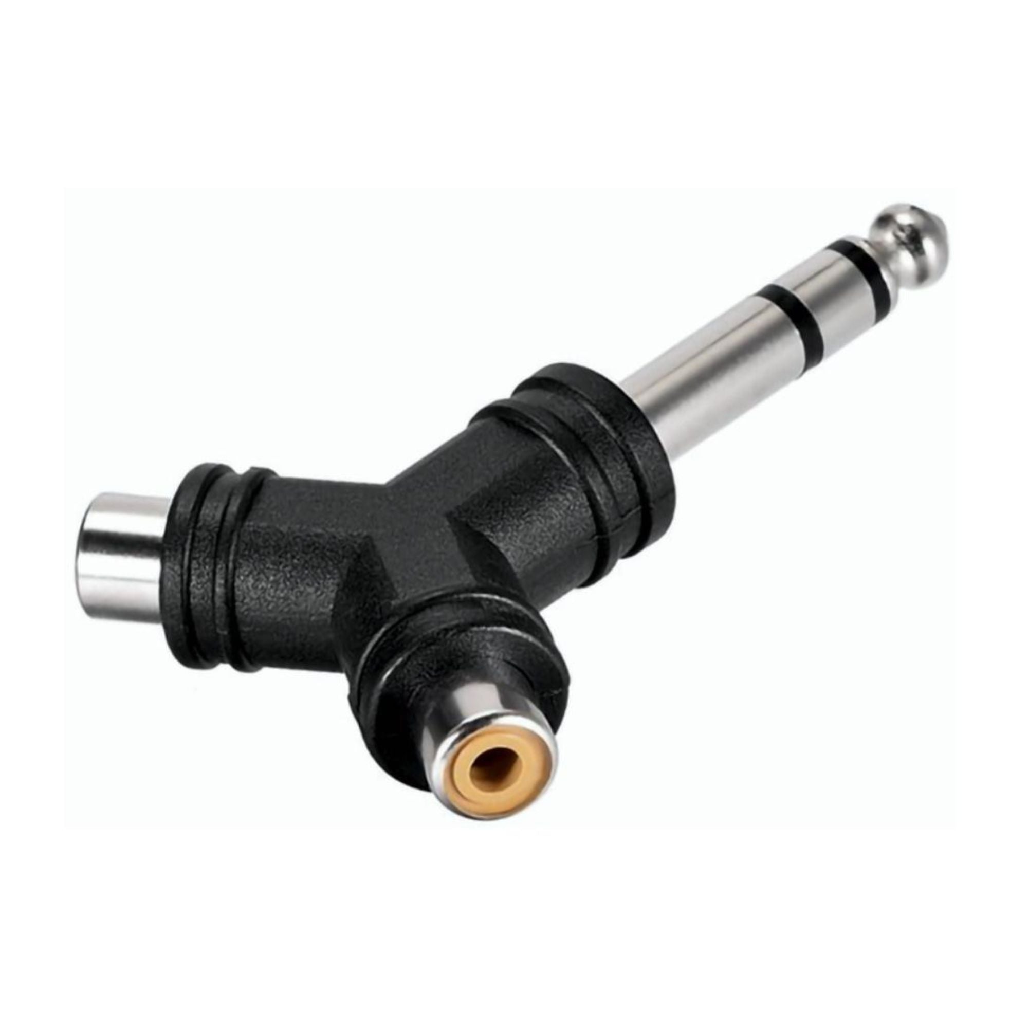 Accuracy Pro Audio Adaptador 6.3mm TRS a 2 RCA Hembra – Promusic
