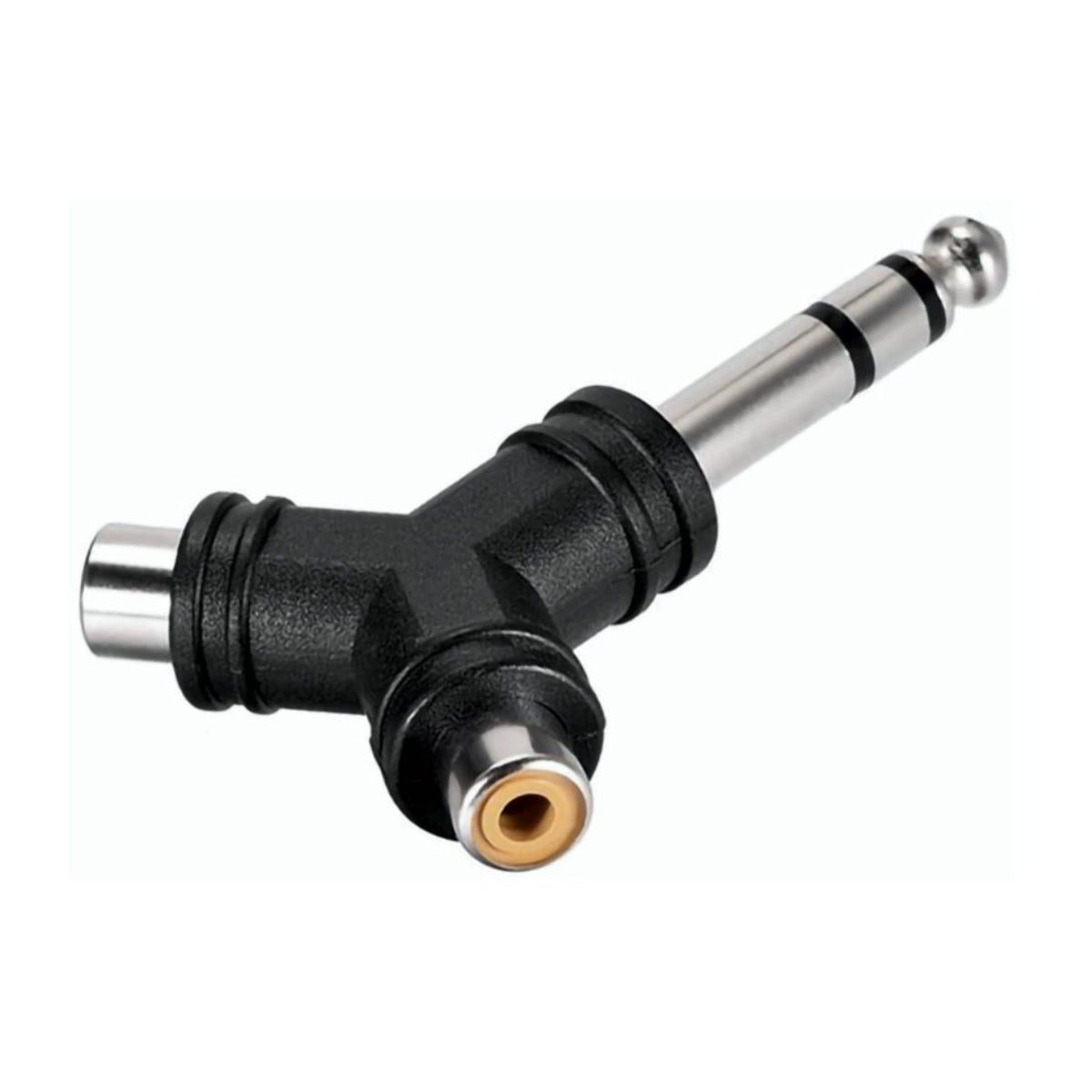 Accuracy Pro Audio Adaptador 6.3mm TRS a 2 RCA Hembra