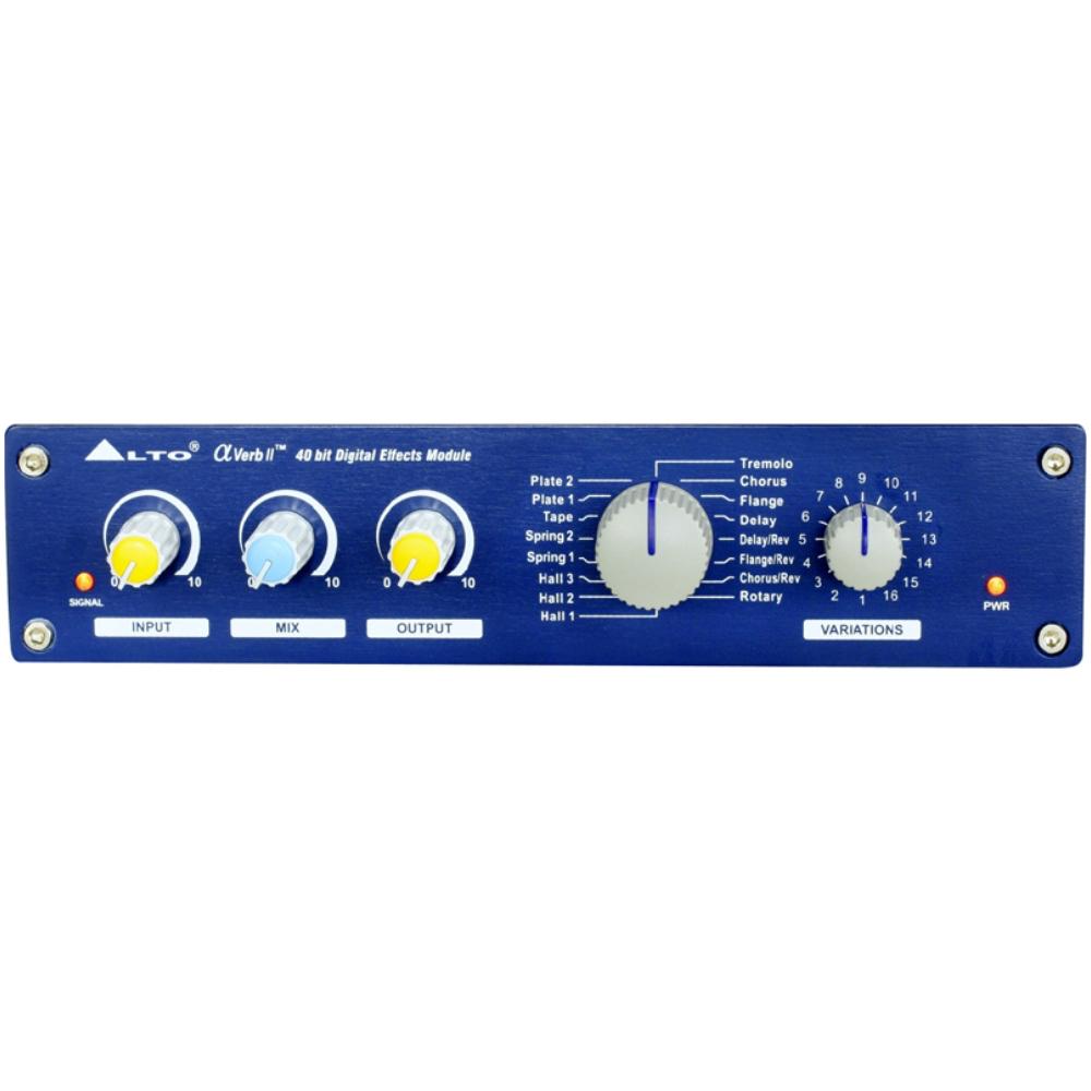 Alto Professional ALPHAVERBII Procesador de Efectos Digital Reverb