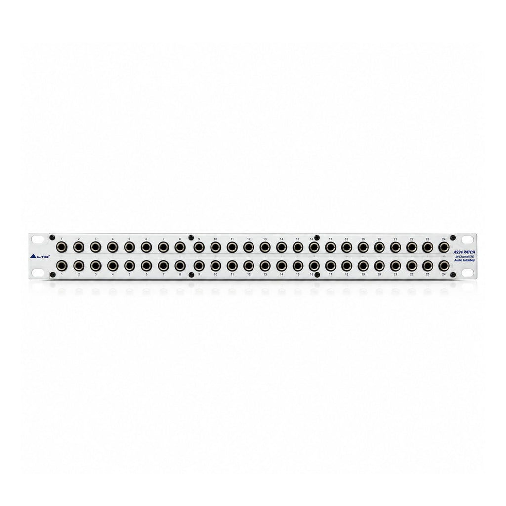 Alto Professional ALTOPATCH Patchera de Rack 24Ch TRS 6,3 mm