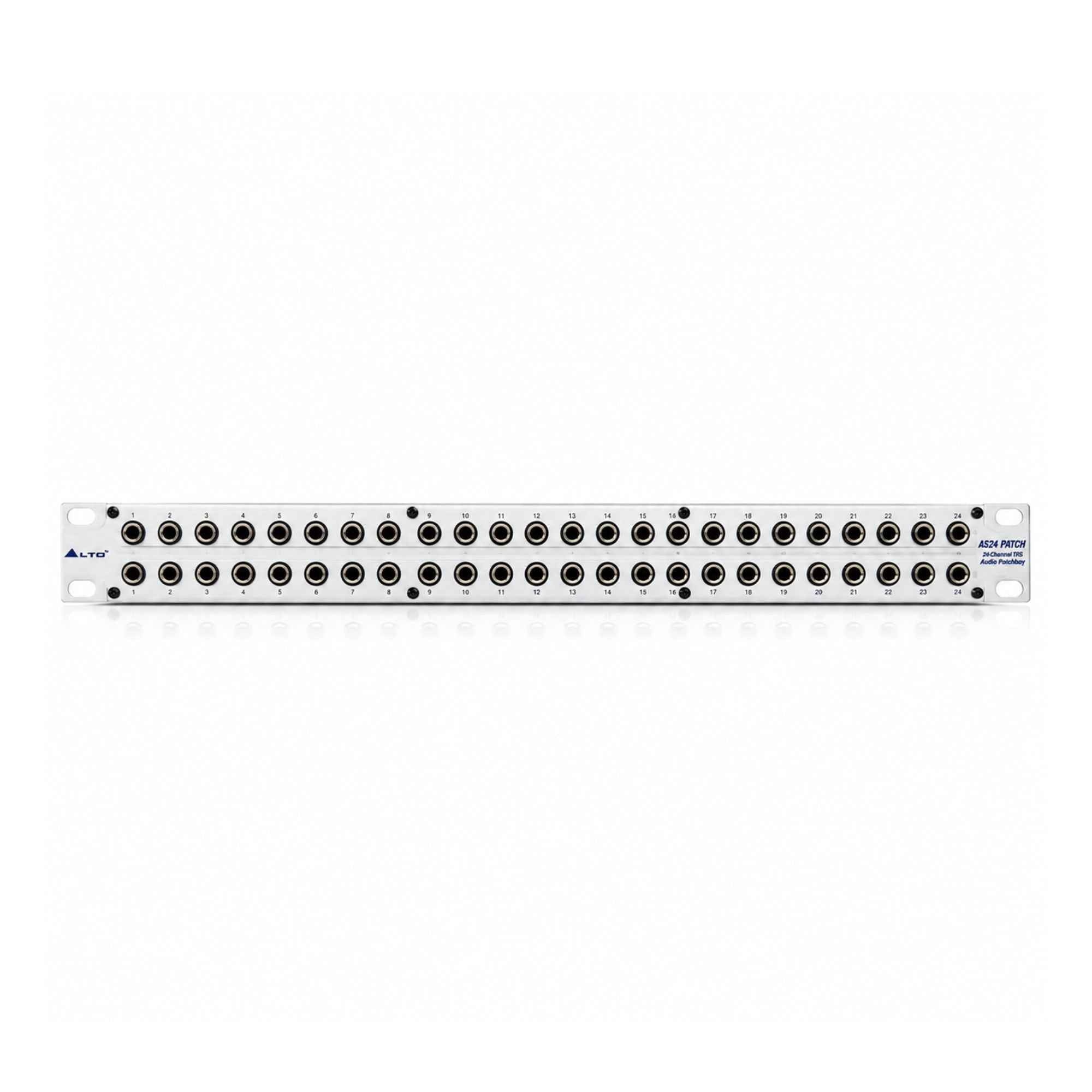 Alto Professional ALTOPATCH Patchera de Rack 24Ch TRS 6,3 mm