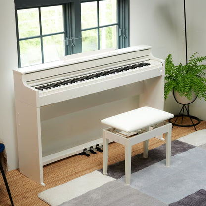 Casio AP-S450WE Piano Digital Celviano Blanco 88 Teclas con Mueble y Banquillo
