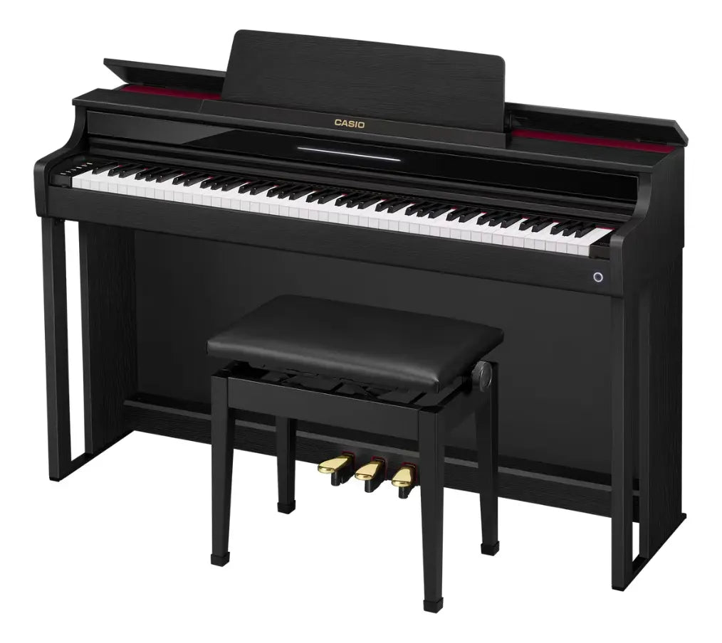 Casio AP-550BK Piano Digital Celviano 88 Teclas con Mueble y Banquillo