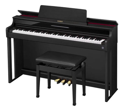 Casio AP-550BK Piano Digital Celviano 88 Teclas con Mueble y Banquillo