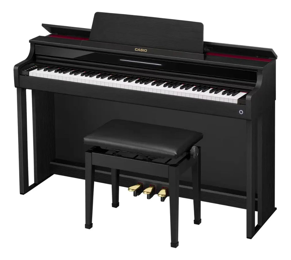 Casio AP-550BK Piano Digital Celviano 88 Teclas con Mueble y Banquillo
