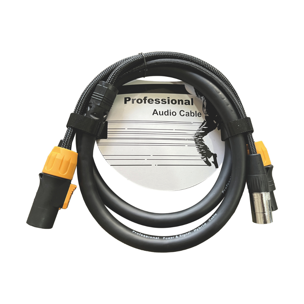 Accuracy Pro Audio APCONHRJ45Y Cable RJ45 a Powercon True 1.5m