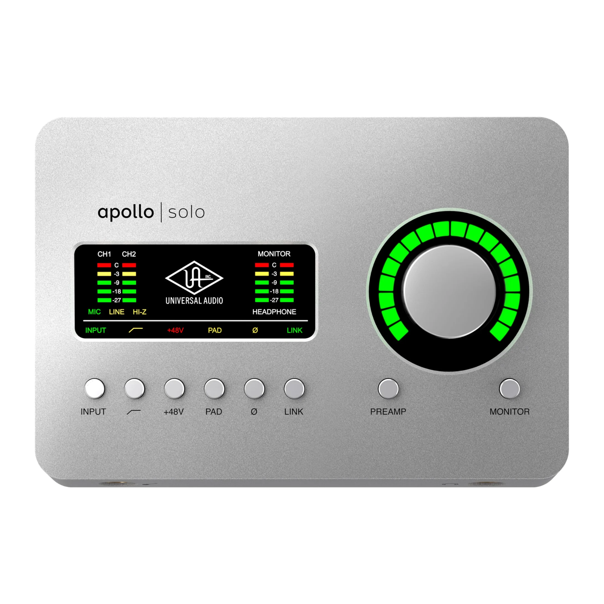 Universal Audio Apollo SOLO Heritage Edition Interfaz de Audio Thunderbolt 3