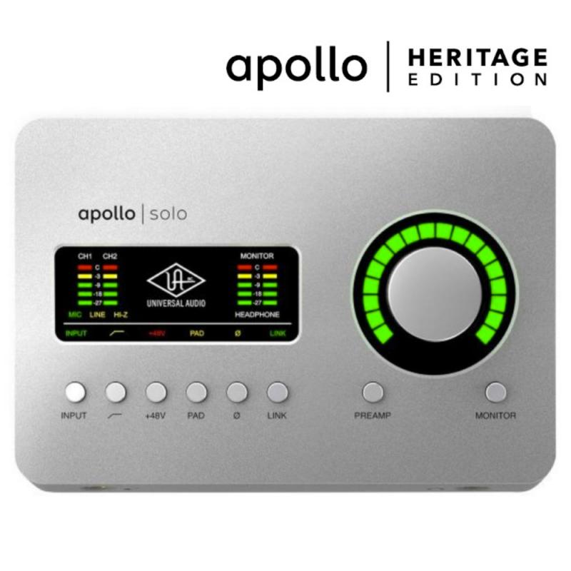 Universal Audio Apollo SOLO Interfaz de Audio Thunderbolt 3 - Heritage Edition
