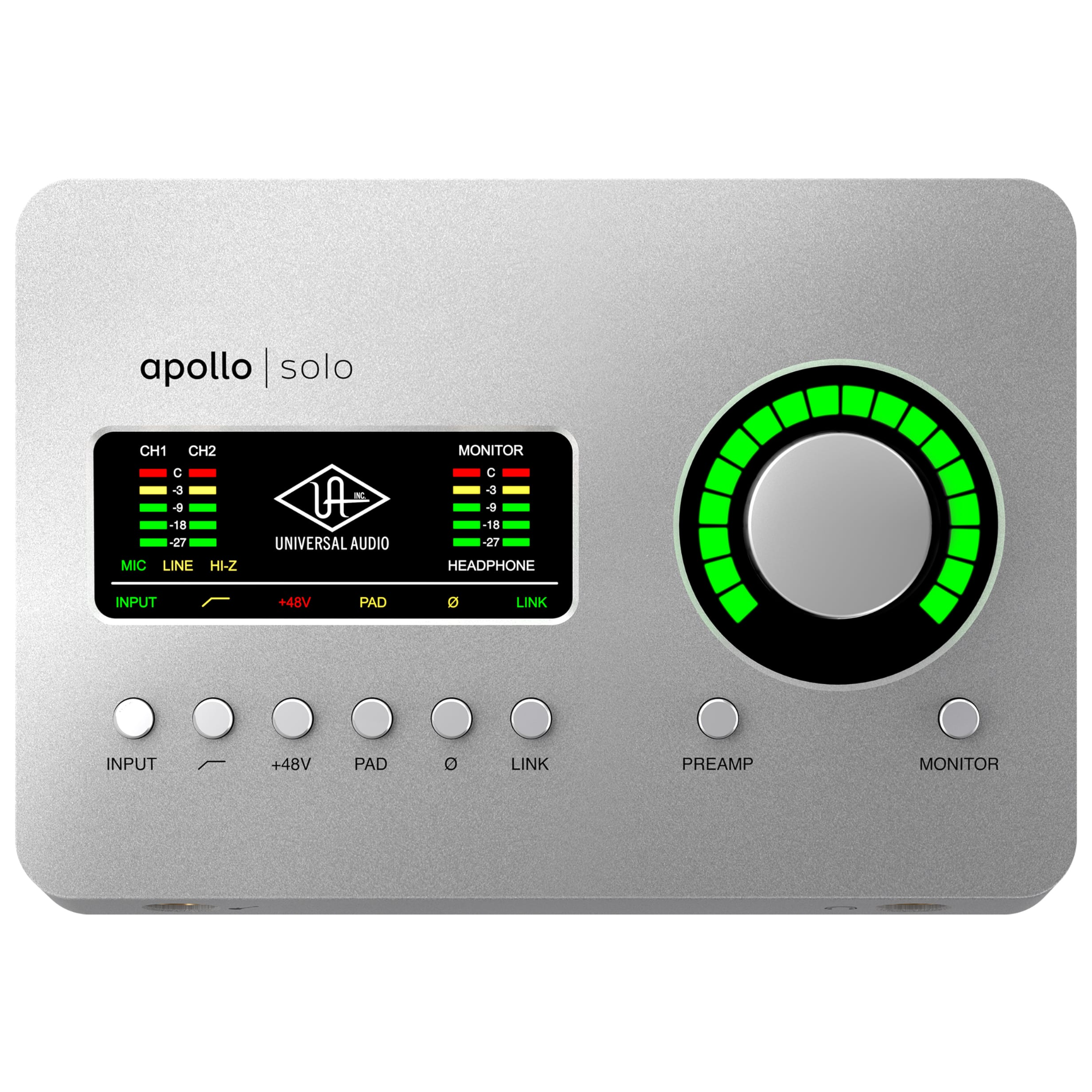 Universal Audio Apollo SOLO Interfaz de Audio USB-C con DSP UAD - Heritage Edition