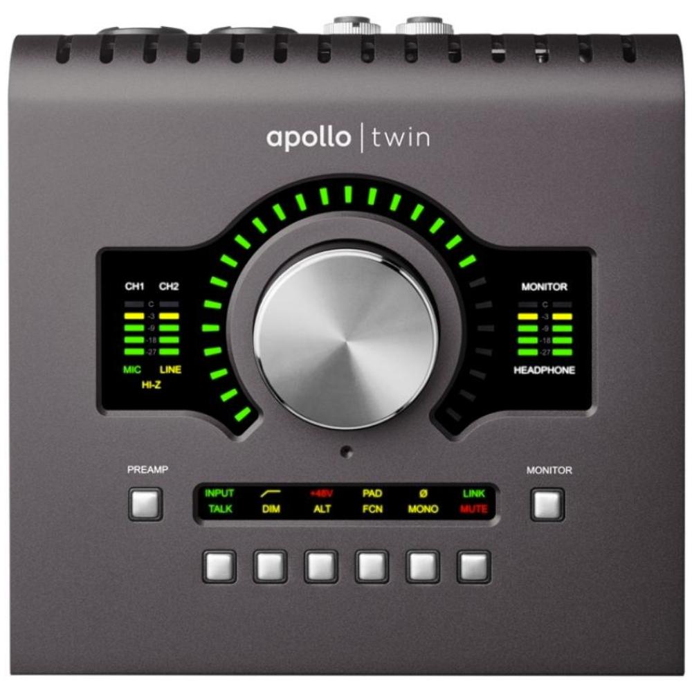 Universal Audio Apollo Twin DUO MKII Interfaz de Audio 2x6 Thunderbolt 2 - Heritage Edition