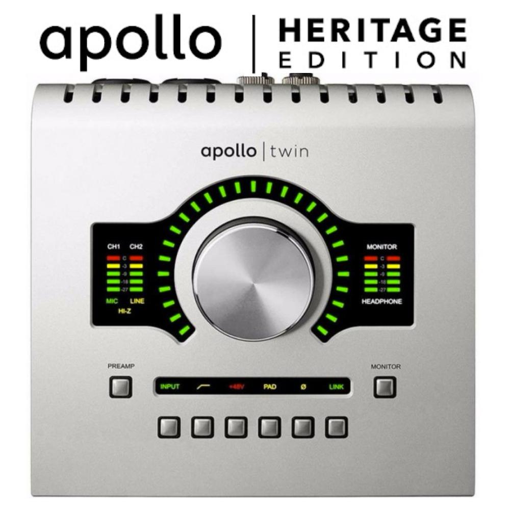 Universal Audio Apollo Twin DUO Interfaz de Audio 2x6 USB-3 Heritage Edition