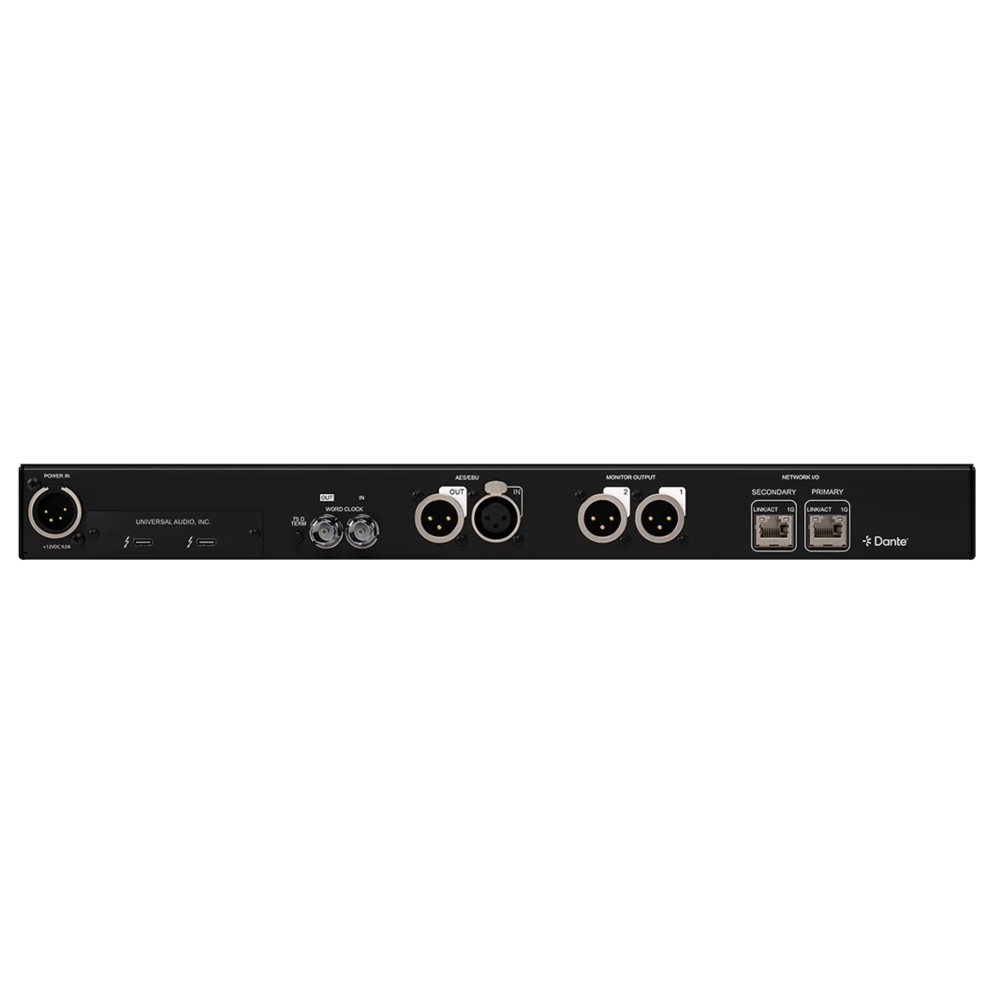 Universal Audio Apollo X16D Interfaz de Audio Thunderbolt 3 y Conexión Dante
