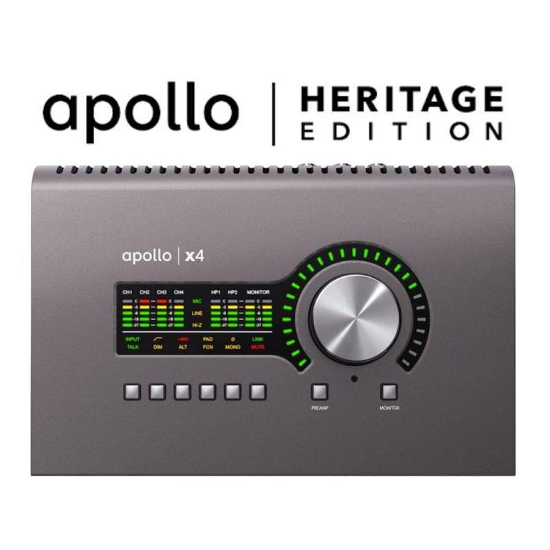 Universal Audio Apollo x4 Interfaz de Audio Thunderbolt 3 - Heritage Edition