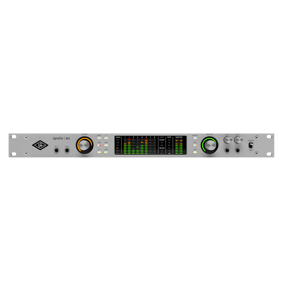 Universal Audio Apollo X6 Interfaz de audio Thunderbolt 3 con UAD Anal