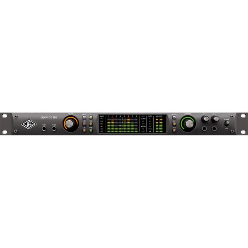 Universal Audio Apollo x6 Interfaz de Audio 16x22 Thunderbolt 3 con DSP UAD