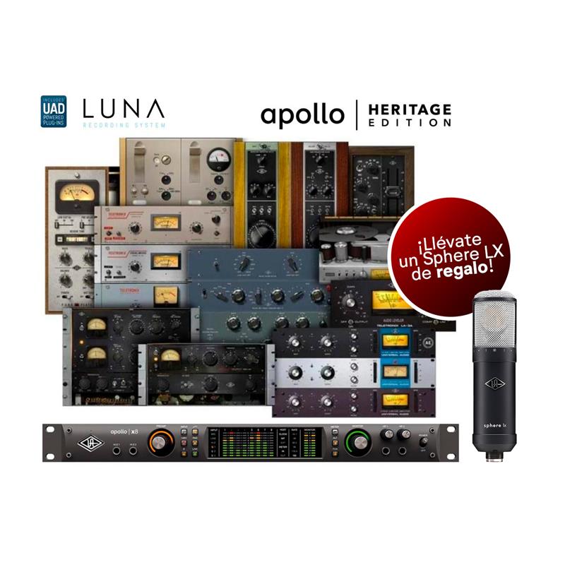 Universal Audio Apollo x8 Interfaz de Audio Thunderbolt 3