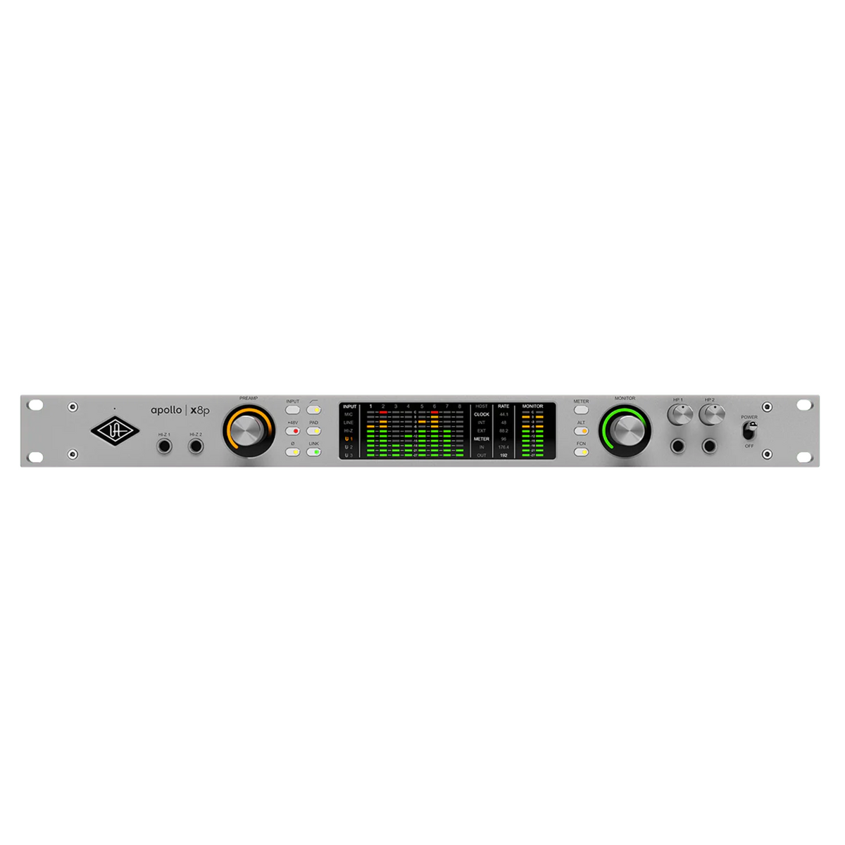 Universal Audio Apollo x8p Gen 2 Interfaz Thunderbolt 3 con UAD Analog Classics