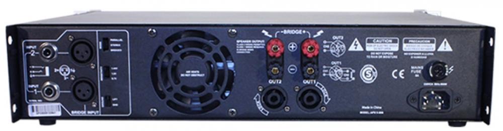 Tecshow APX-II 800 Amplificador de Potencia 2 canales