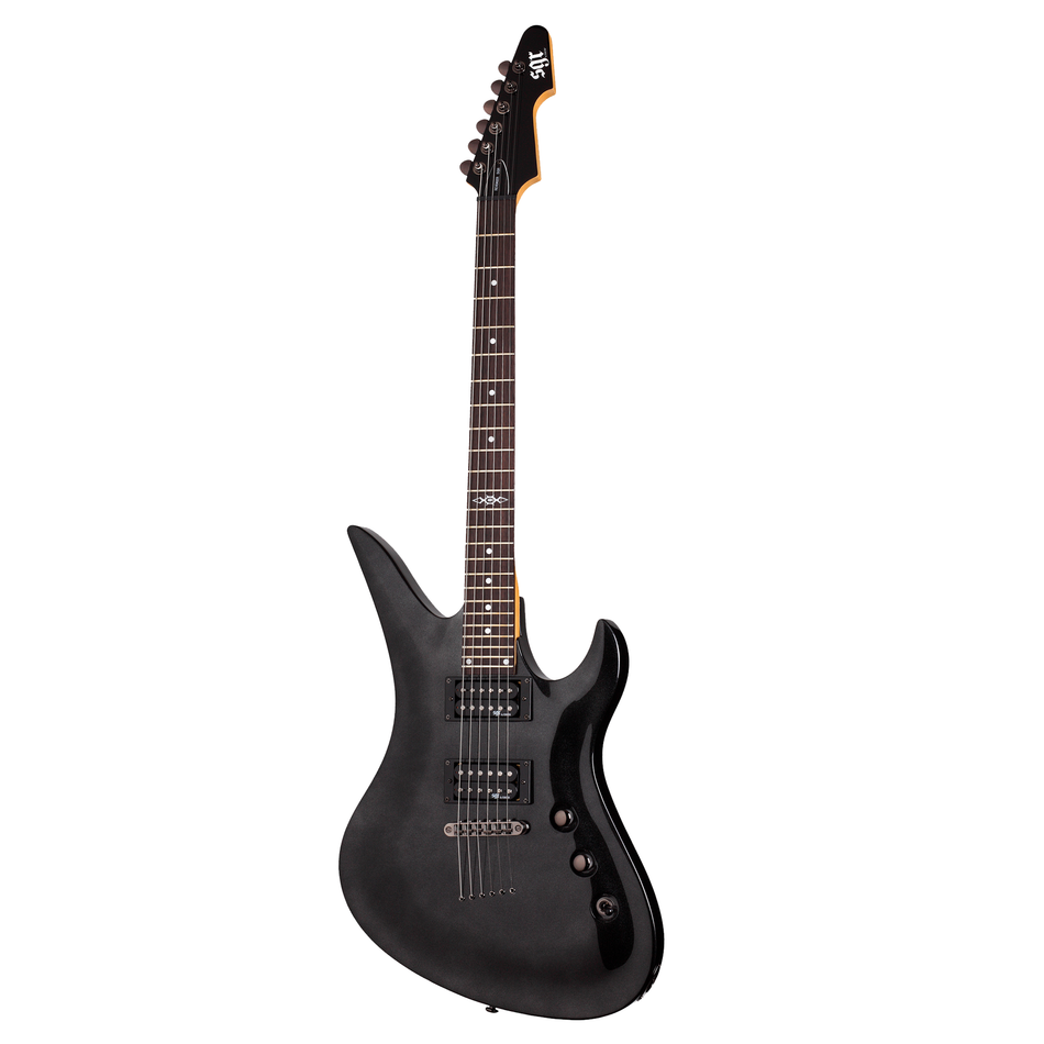 SGR by Schecter Avenger Metallic Black Guitarra Eléctrica 6 Cuerdas