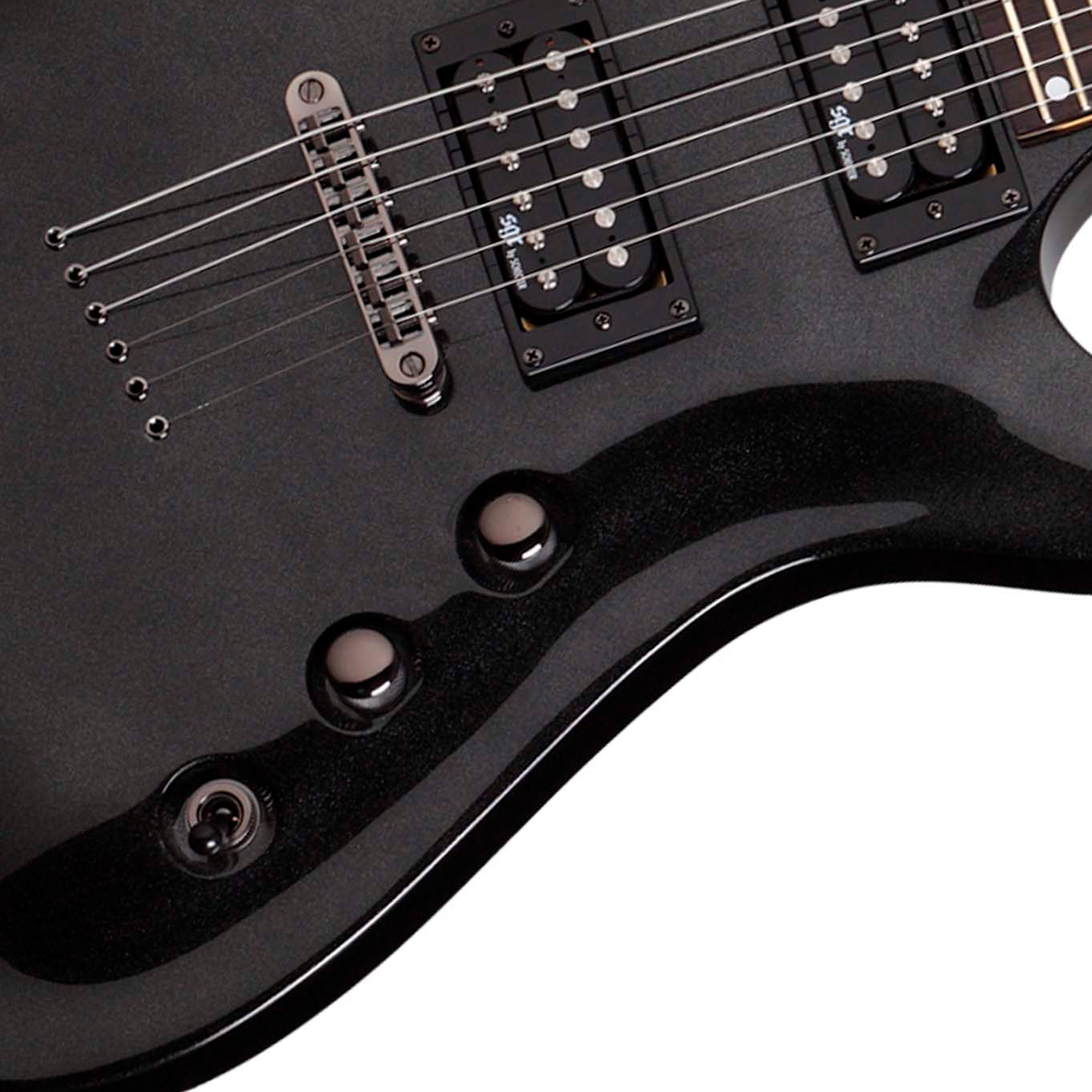 SGR by Schecter Avenger Metallic Black Guitarra Eléctrica 6 cuerdas