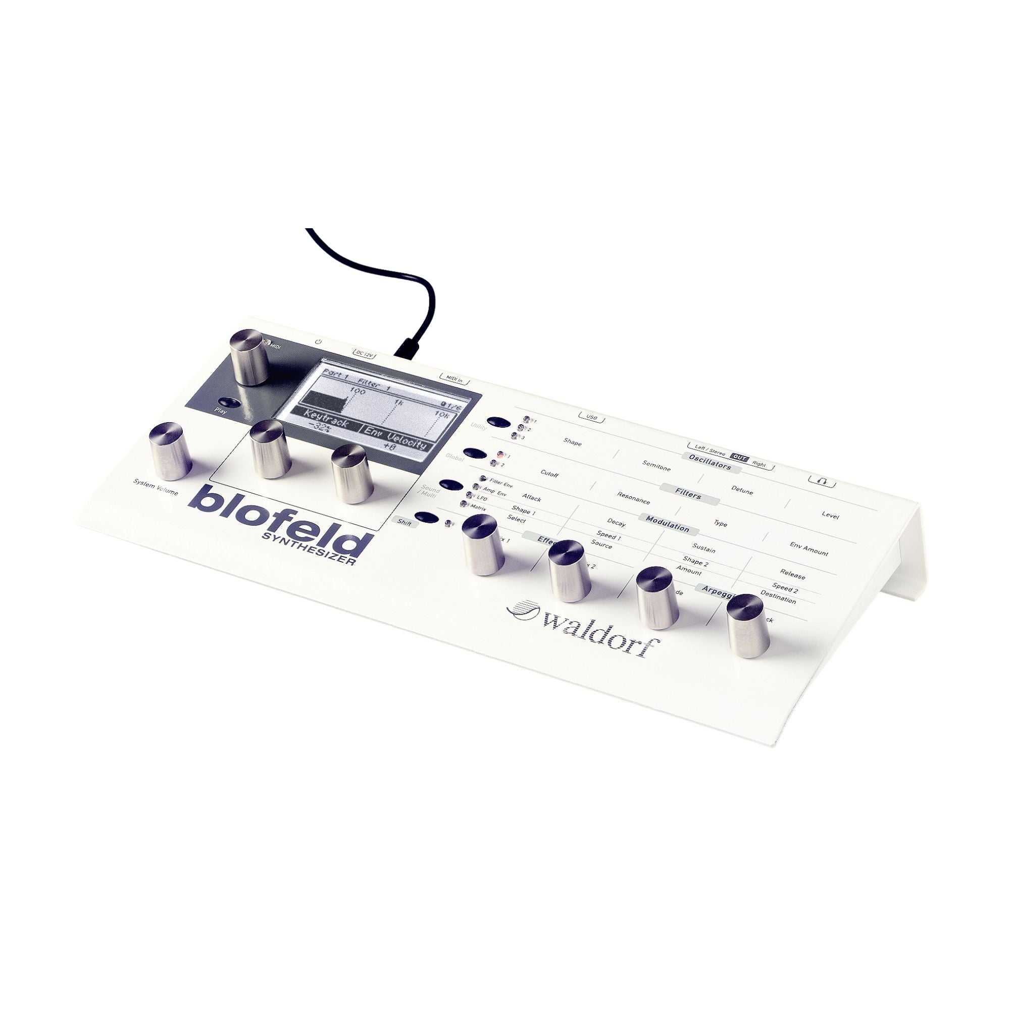 Waldorf BLOFELD Sintetizador de Escritorio digital VA Blanco