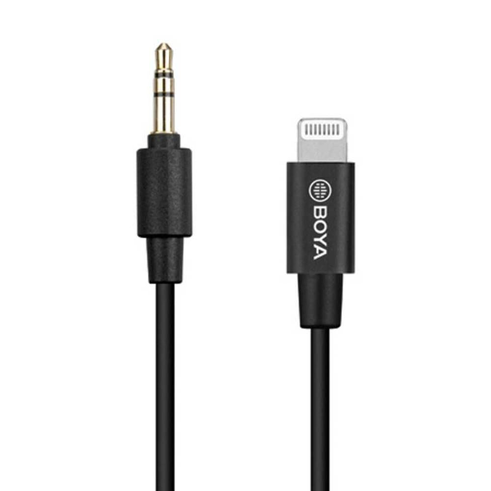 Boya BY-K1 Cable TRS 3.5mm a Lightning