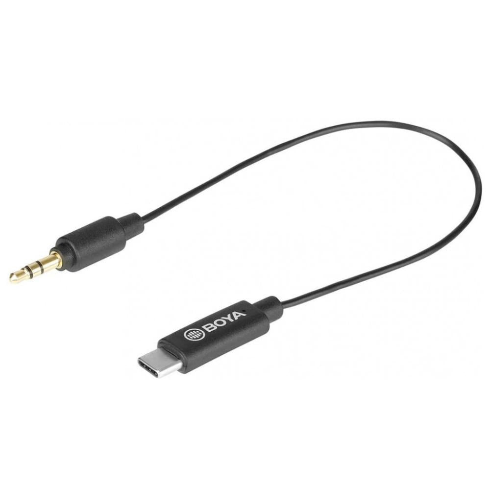 Boya BY-K2 Cable TRS 3.5mm a USB-C