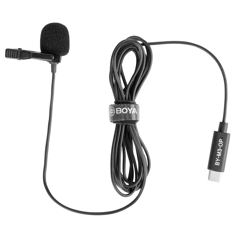 Boya BY-M3 Micrófono Solapa USB-C