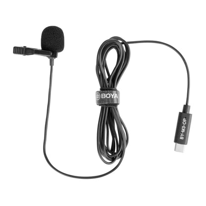 Boya BY-M3 Micrófono Solapa USB-C