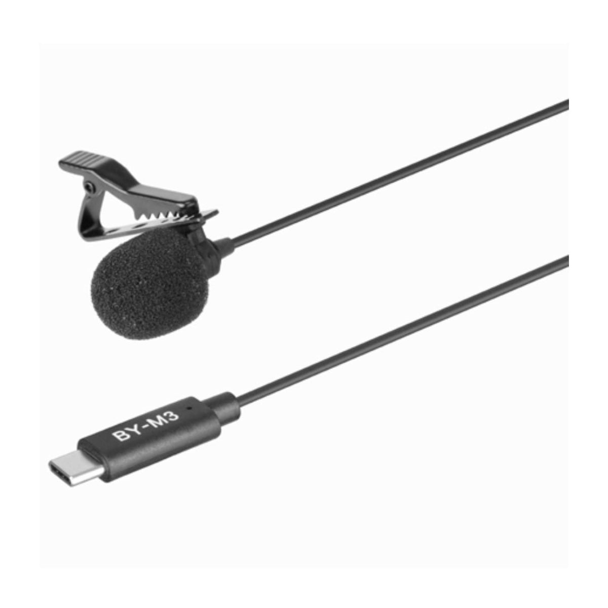 Boya BY-M3 Micrófono Solapa USB-C