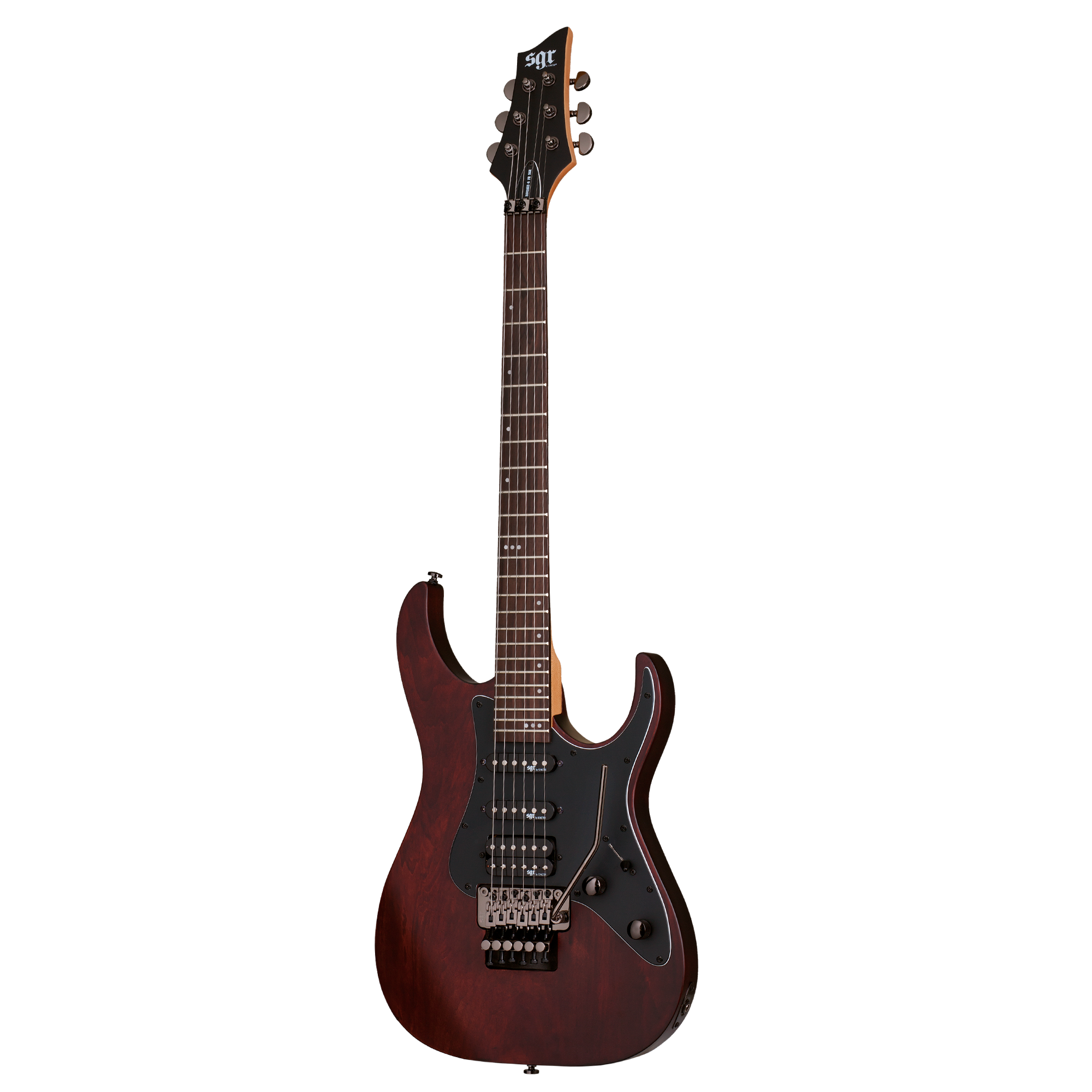 SGR by Schecter Banshee-6 FR Walnut Satin Guitarra Eléctrica 6 cuerdas FR