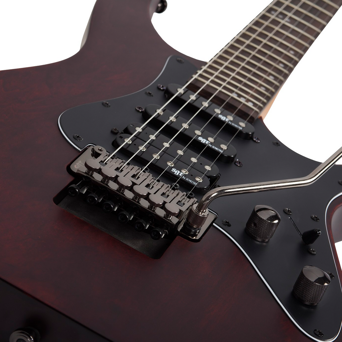 SGR by Schecter Banshee-6 FR Walnut Satin Guitarra Eléctrica 6 Cuerdas