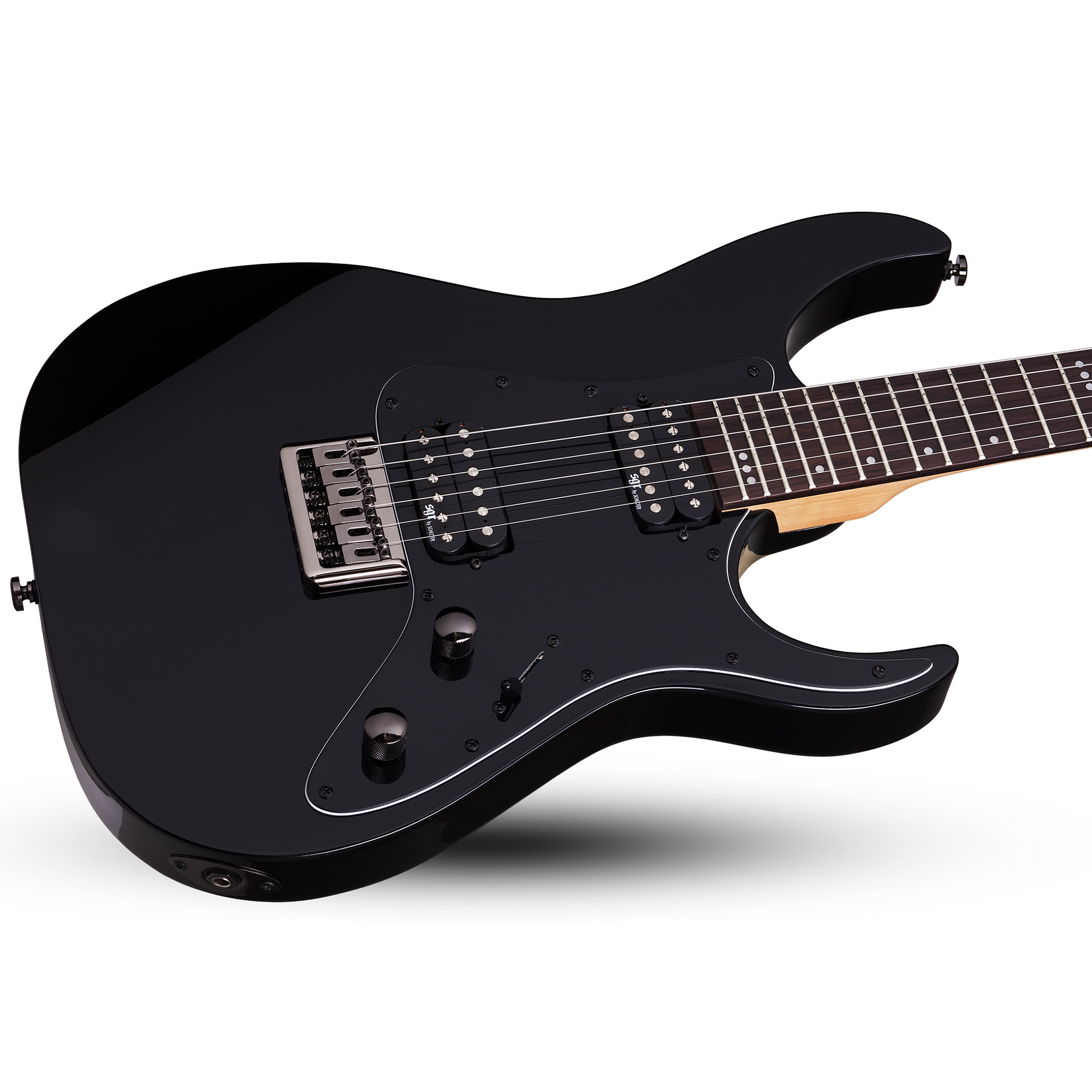 SGR by Schecter Banshee-6 Satin Black Guitarra Eléctrica 6 cuerdas