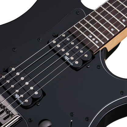 SGR by Schecter Banshee-6 Satin Black Guitarra Eléctrica 6 cuerdas