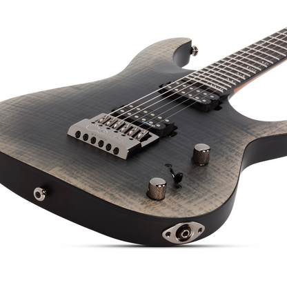 Schecter Banshee Mach-6 Fallout Burst Guitarra Eléctrica 6 cuerdas Evertune